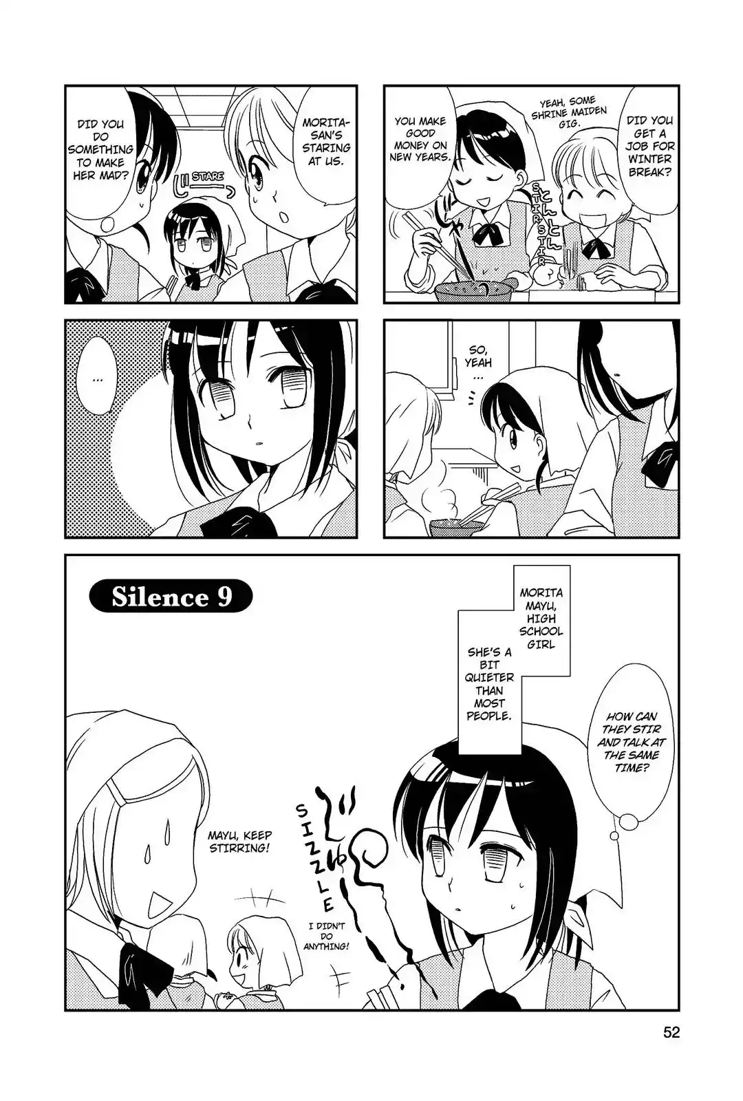 Morita-san wa Mukuchi Chapter 9 1